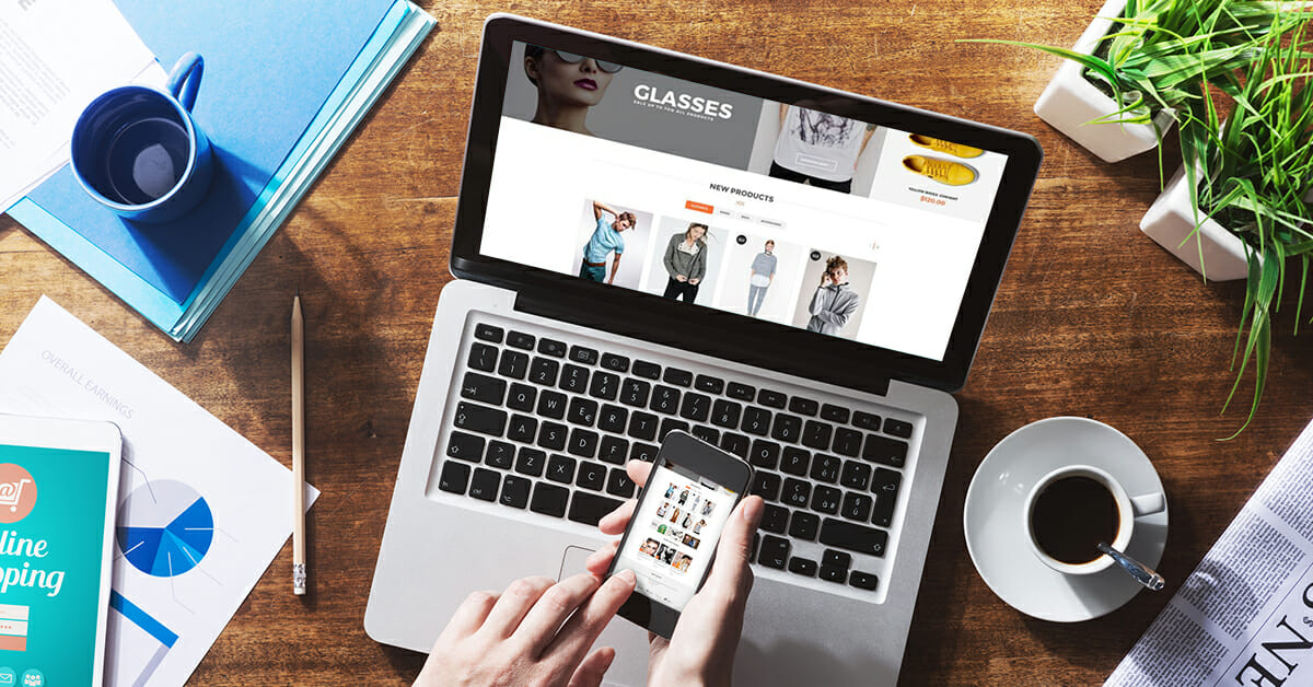 e-commerce marketing - online website